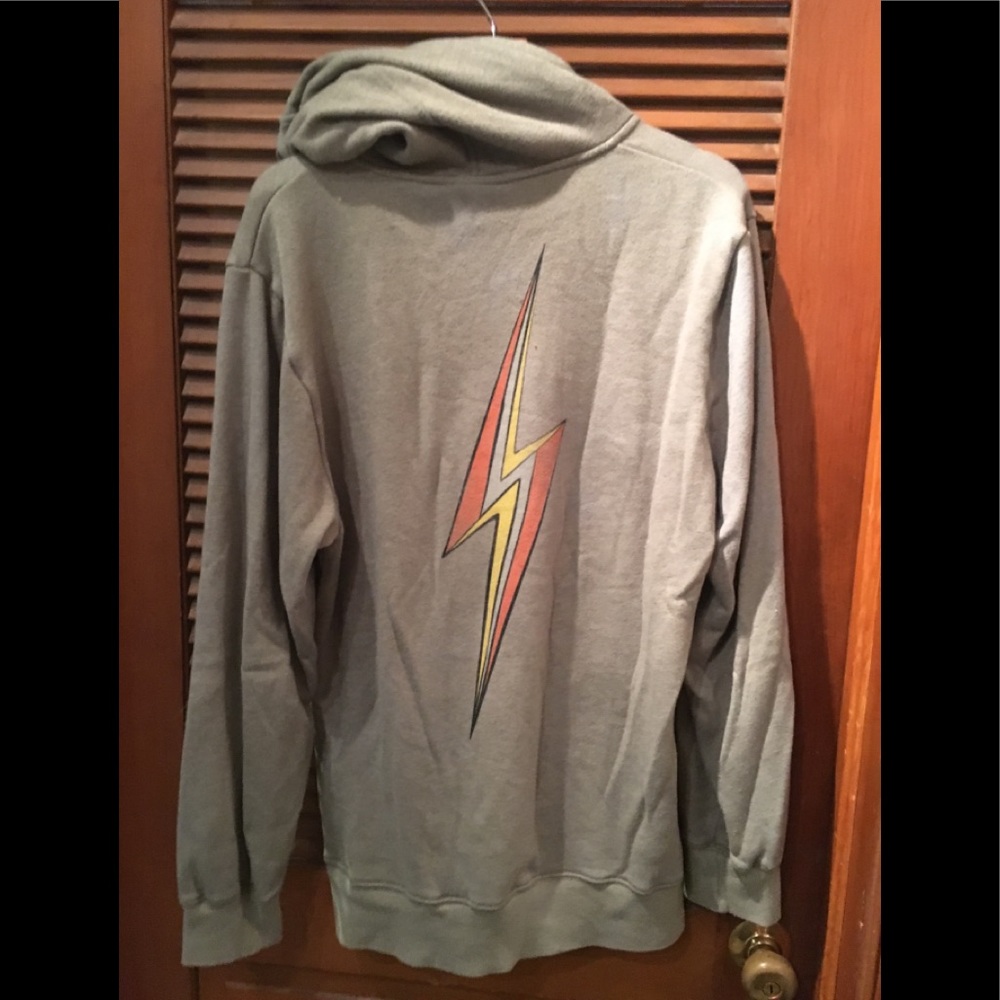 Vintage men’s Lightening Bolt hoodie